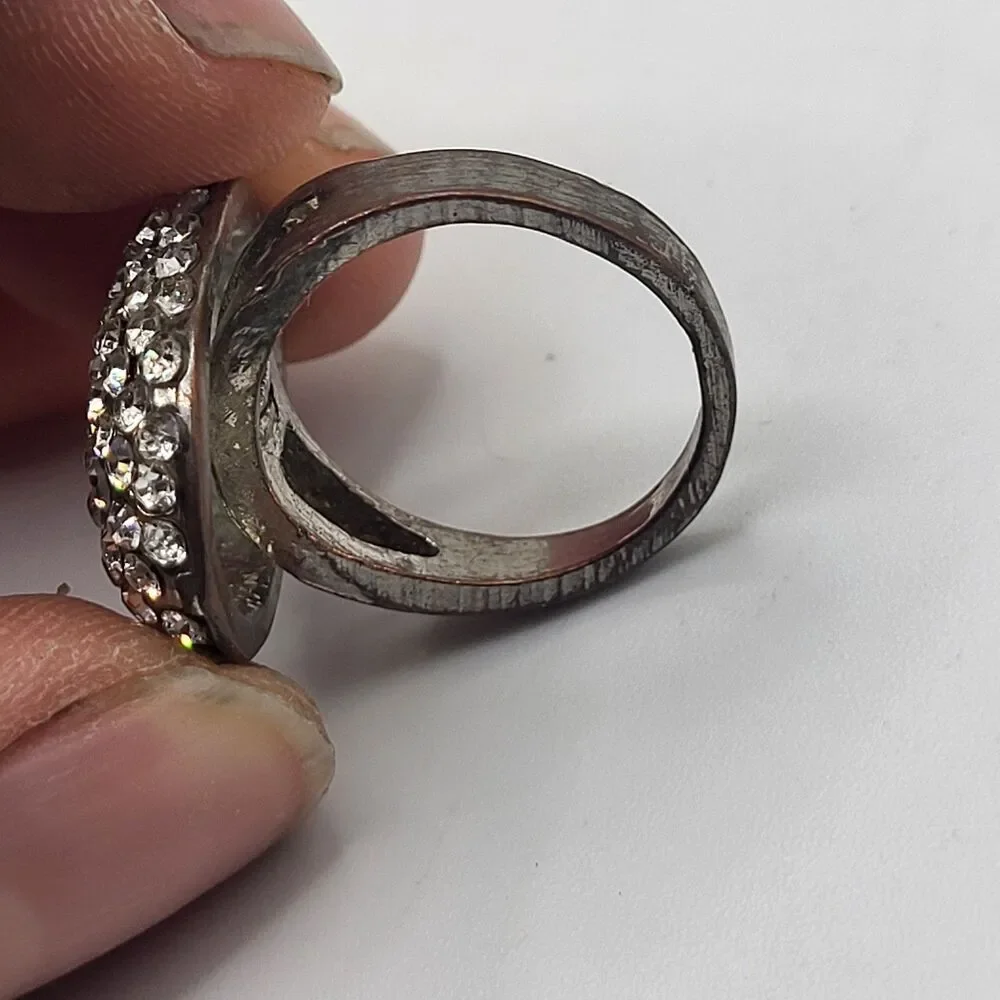 Lot of 7 Fashion Rings Size 6-9 mostly 8